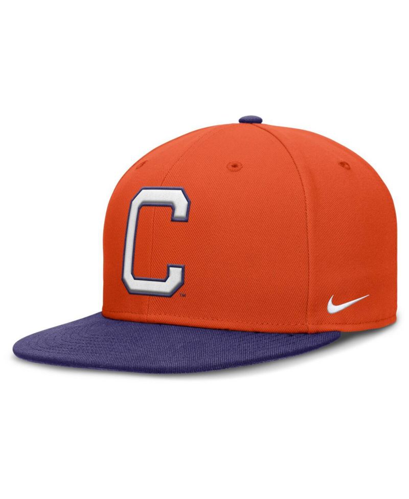 Men's Orange/Purple Clemson Tigers Two-Tone Primetime Performance Fitted Hat