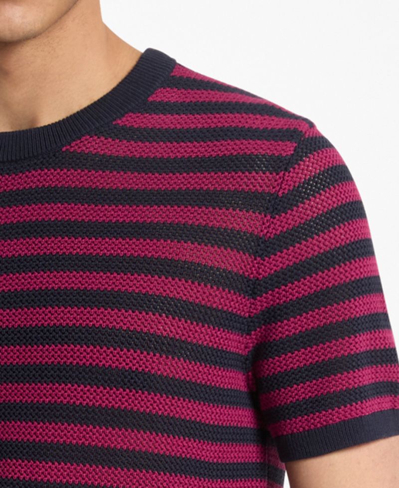 Men's Slim-Fit Crewneck Cotton T-Shirt
