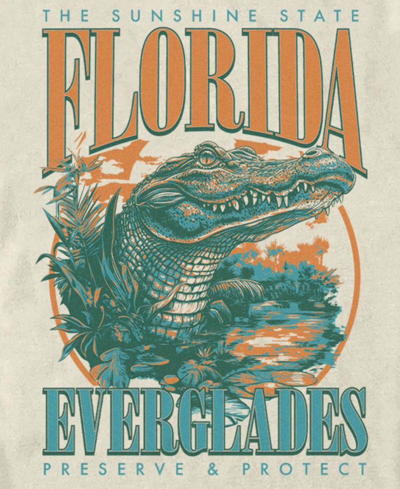 Men's Everglades Alt Graphic Crew Neck T-Shirt