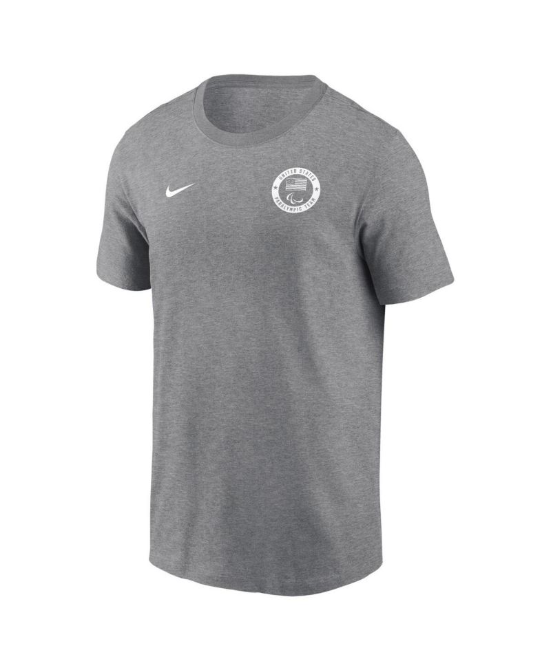 Men's Gray U.S. Paralympics Team Issue Legend Performance T-Shirt