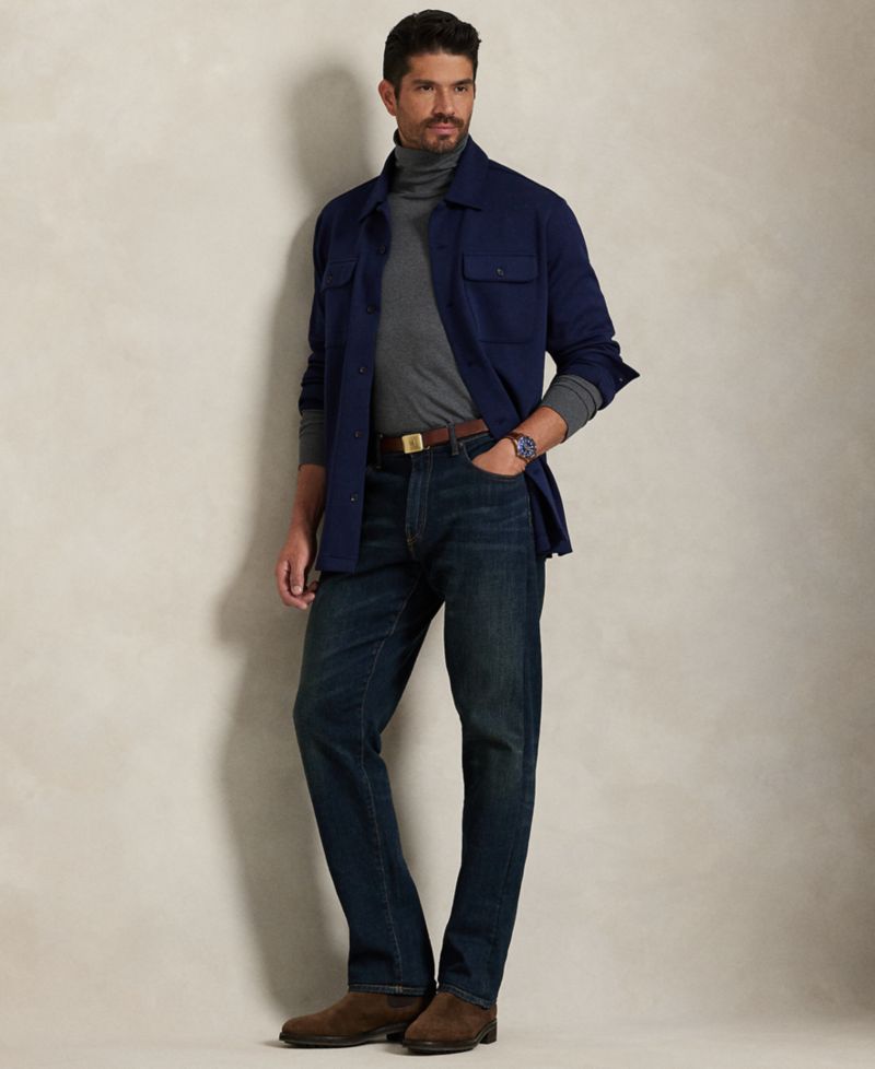 Long Sleeve Double Knit Tech Shirt