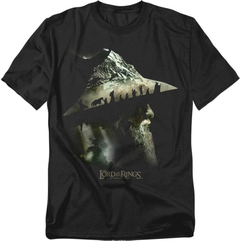 Men's Gandalf Fellowship Mountains T-Shirt