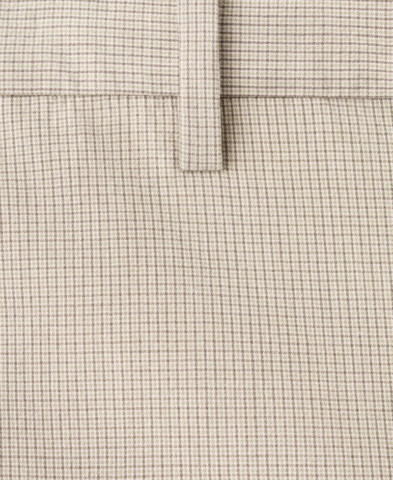 Men's Slim-Fit Micro-Check Bermuda 8.54" InseamShorts