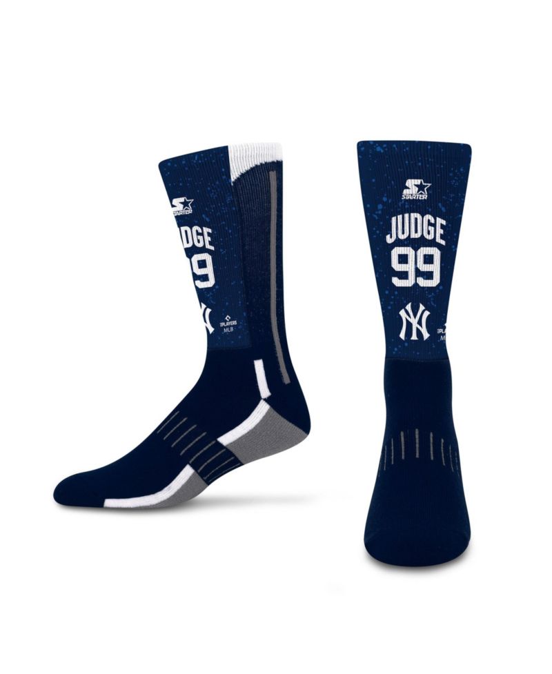Big Boys and Girls Aaron Judge Navy New York Yankees Jersey Arch Crew Socks