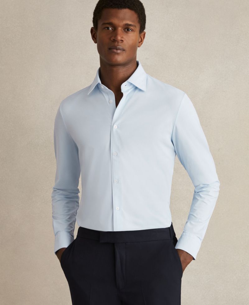 Men's Voyager Long-Sleeve Travel Dress Shirt