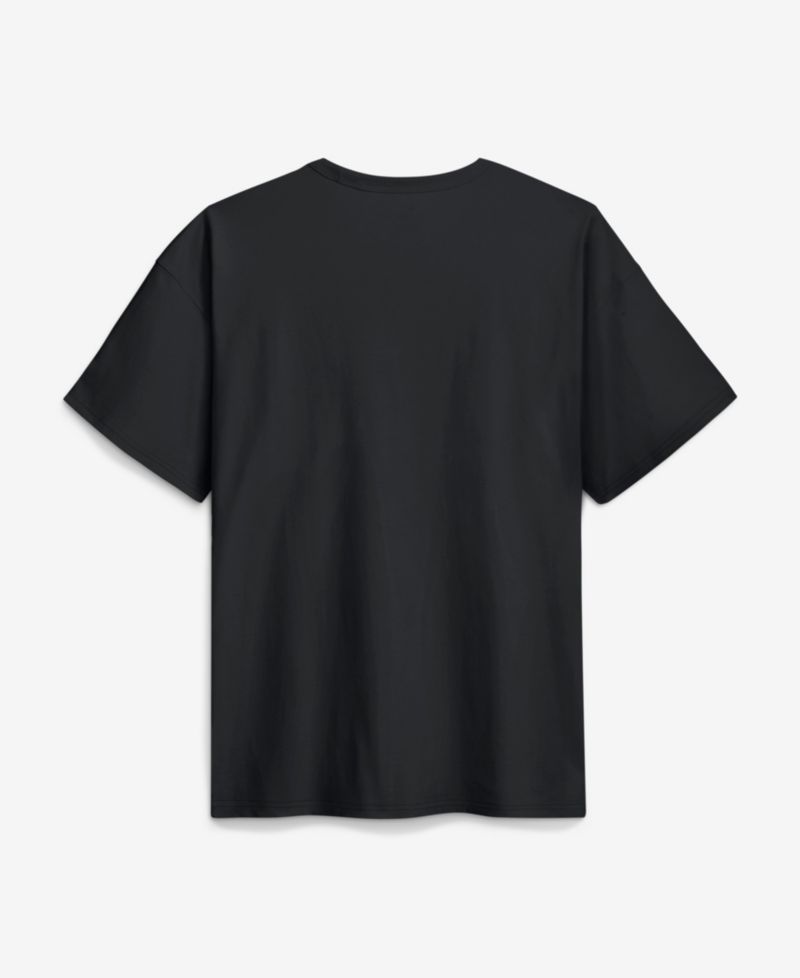 Men's Ernie Clement Black Toronto Blue Jays Enlarged Player Graphic Max90 Heavyweight T-Shirt
