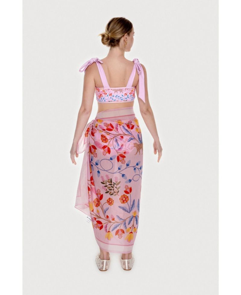 Women's Beach Sarong Wrap - Pink Imagination