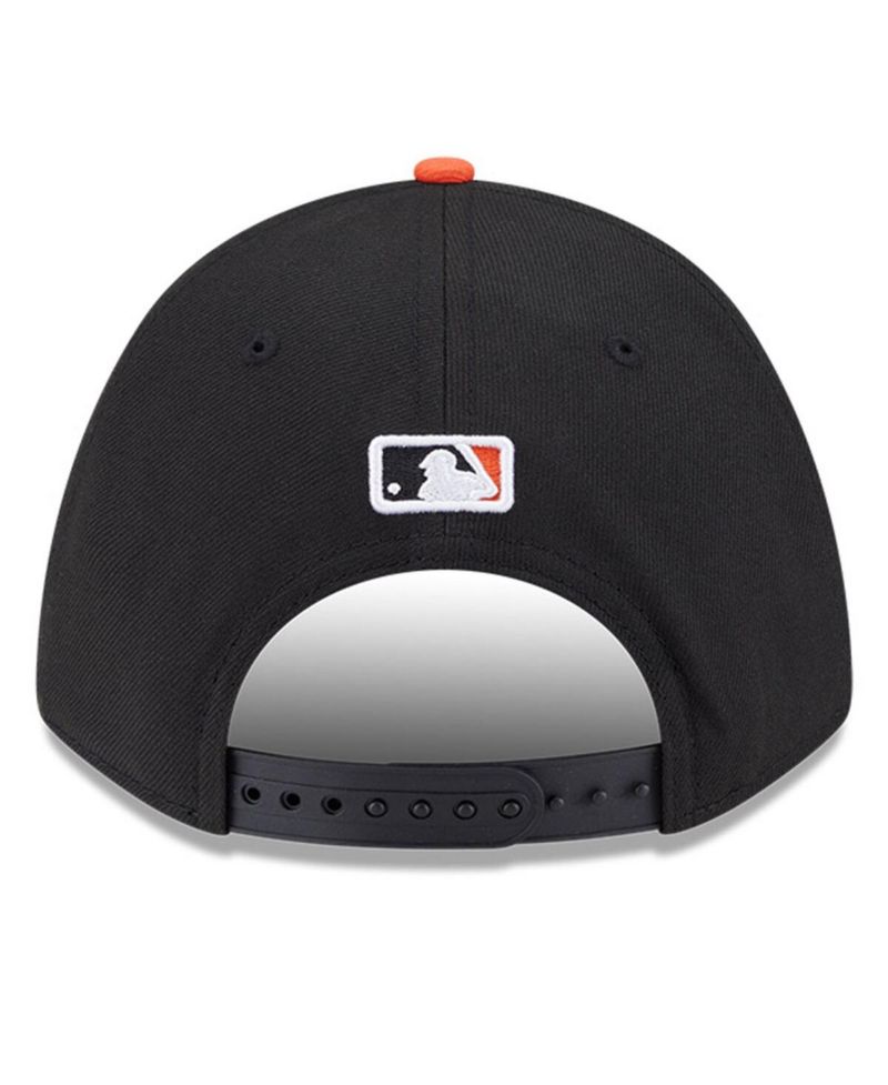 Men's Black San Francisco Giants Player Replica 9FORTY Adjustable Hat