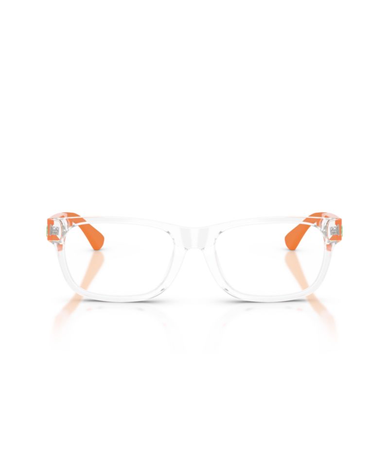 Kids Rectangle Plastic PP8555U Eyeglasses(Ages 07-10)