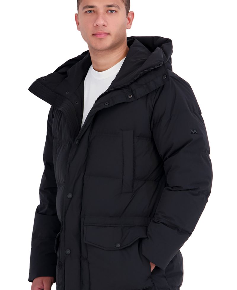 Men's Hooded Down Parka Jacket
