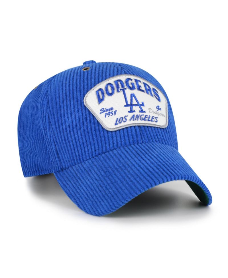 Men's and Women's '47 Royal Los Angeles Dodgers Accordia Corduroy MVP Adjustable Hat