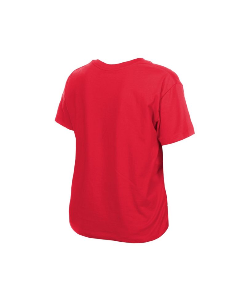 Women's Red Philadelphia Phillies V-Neck T-Shirt