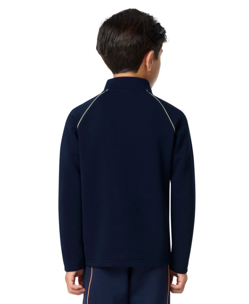 Boys' 10-16 Long-Sleeve Half-Zip Golf Top