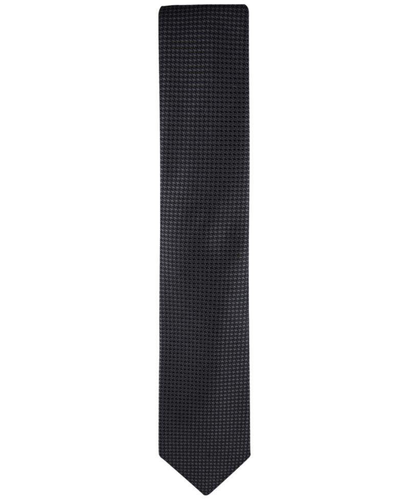Men's Indigo Houndstooth Tie