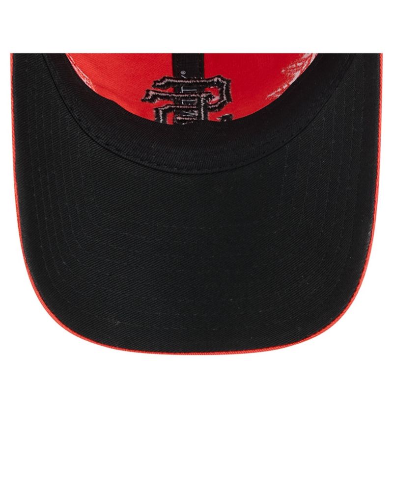 Women's Orange San Francisco Giants Roses 9TWENTY Adjustable Hat