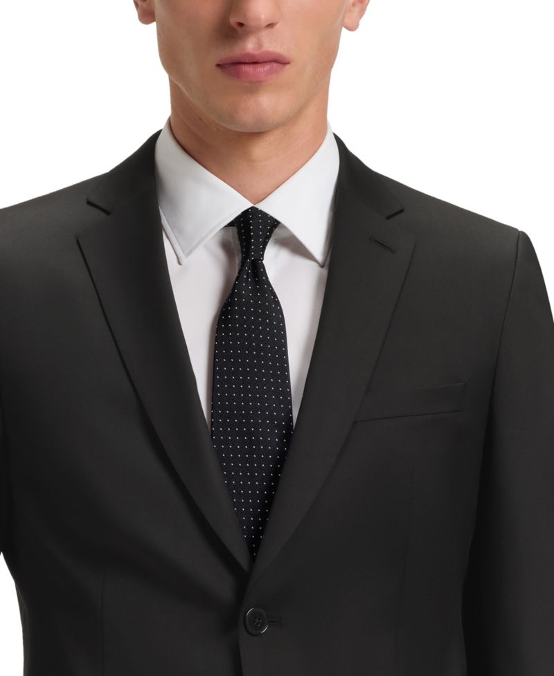 Men's Virgin-Wool Extra-Slim-Fit Suit Jacket