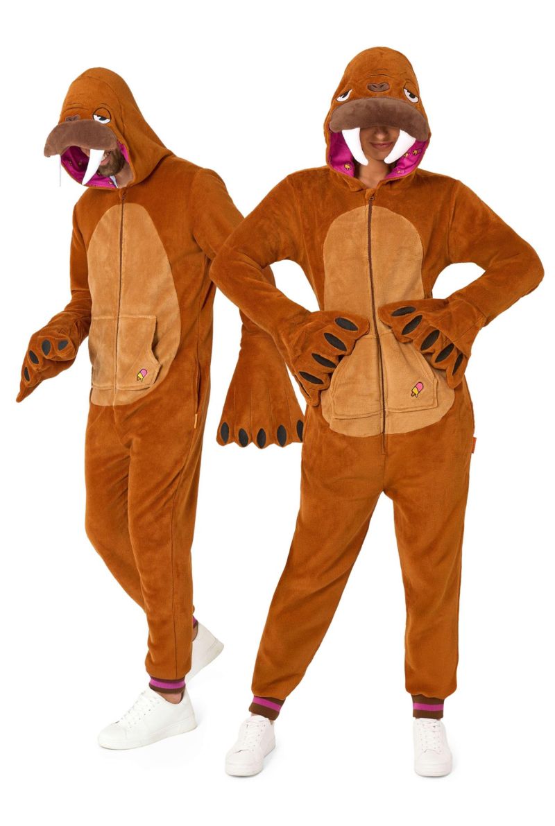 Men's Shark Costume Outfit - Animal Body Suit for Adults