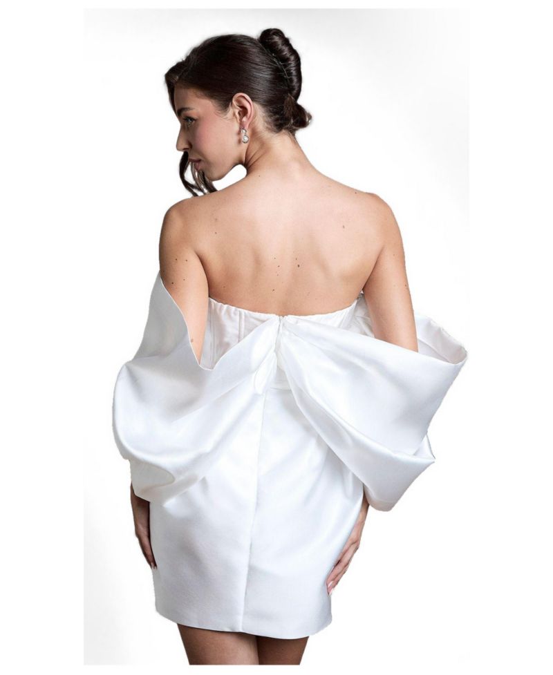 Women's Corset Off-Shoulder Bridal Dress