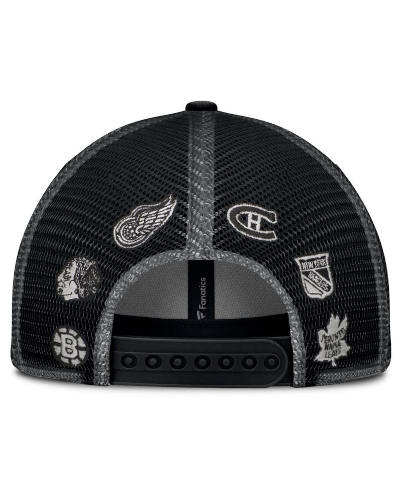 Men's Gray Original 6 Rugged Trucker Adjustable Hat