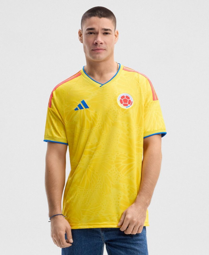 Men's Yellow Colombia National Team FIFA x World Cup 2026 Home Replica Jersey