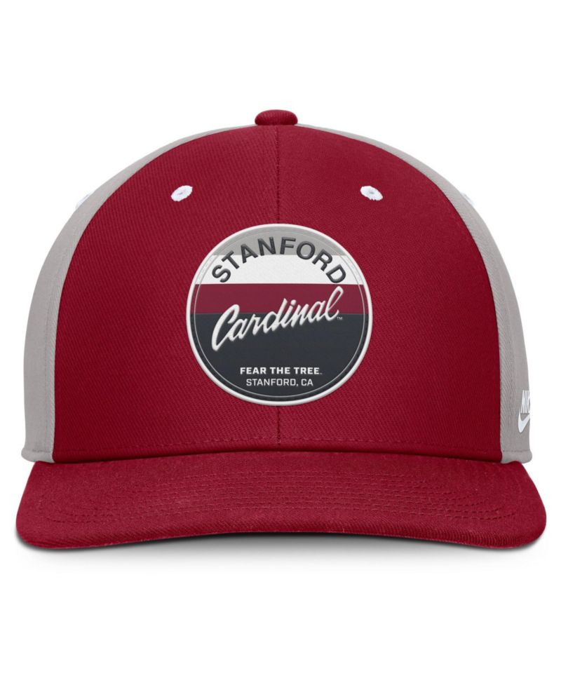 Men's Cardinal/Gray Stanford Cardinal Prep Pro Performance snapback Hat