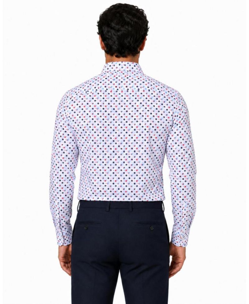 Men's Slim Fit Button-Down Shirt