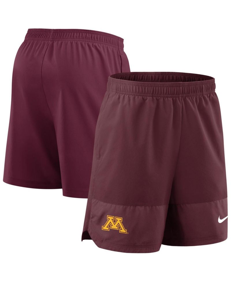 Men's Maroon Minnesota Golden Gophers 2025 Sideline Performance Shorts