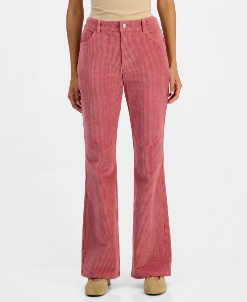 Petite Corduroy Flare Pants