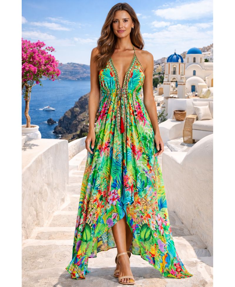 Women's Maxi halterneck Dress