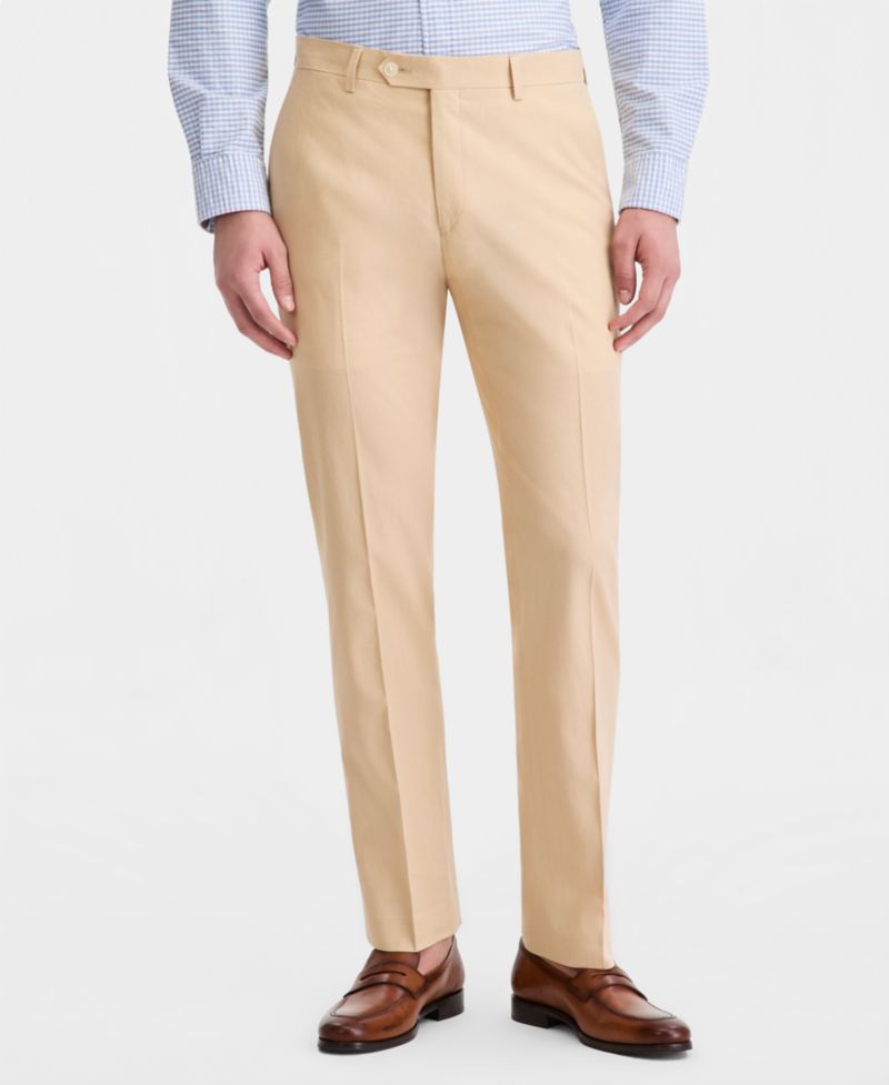 Men's Modern-Fit Linen Pants