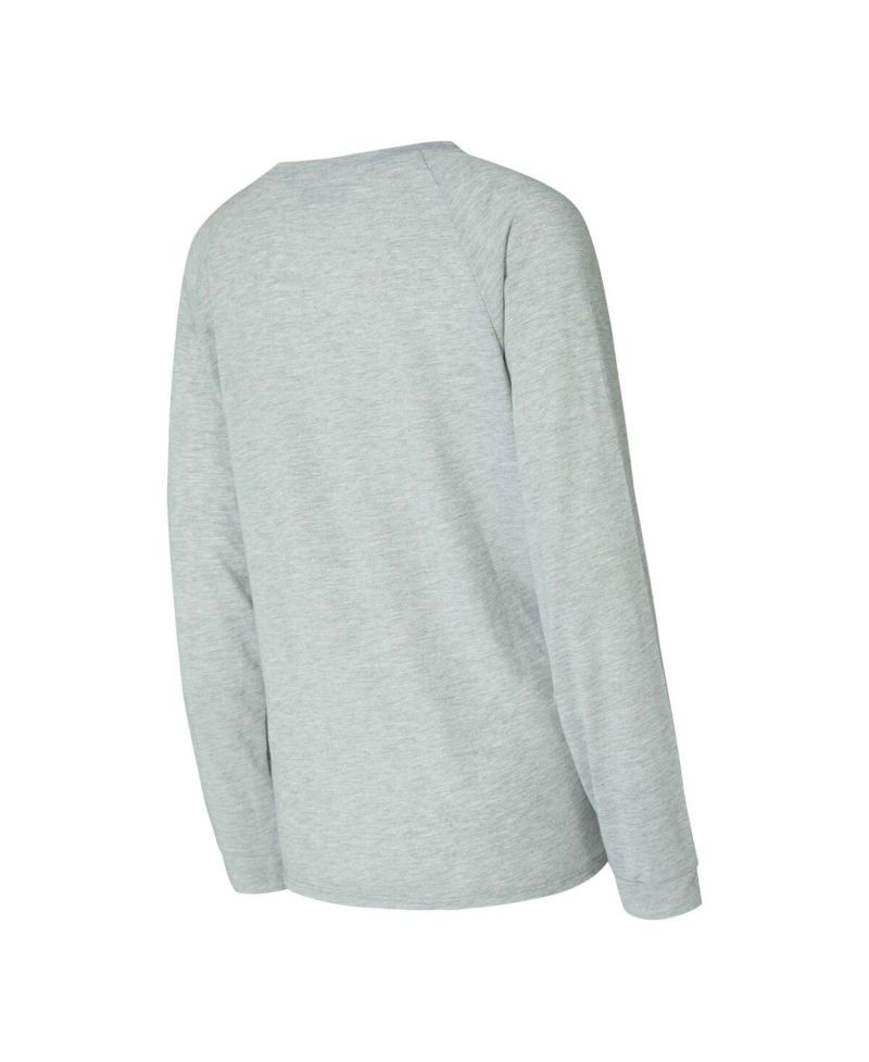 Women's 2-Pieace Navy/Gray Tennessee Titans Petition Raglan Long Sleeve Top and Shorts Set