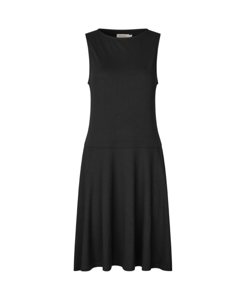 Women's MaOlcay Fit & Flare Sleeveless Midi Dress