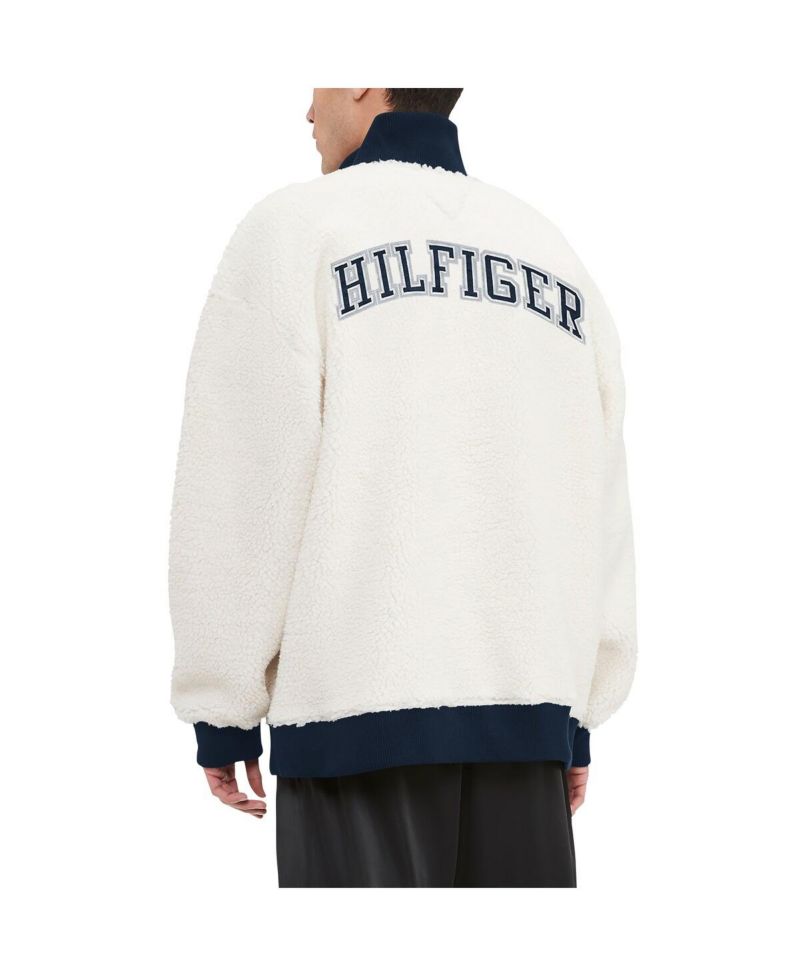 Men's White Dallas Cowboys Jordan Sherpa Quarter-Zip Jacket