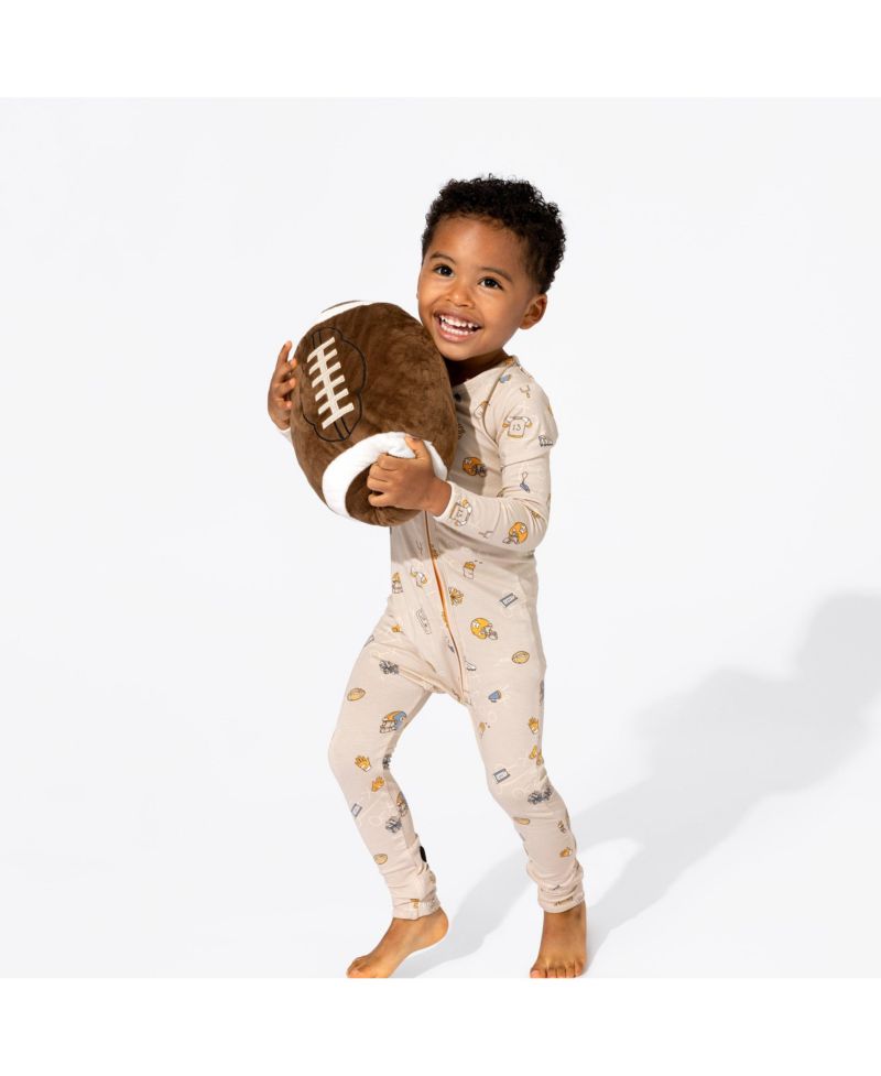 Unisex Baby Football Convertible Footie