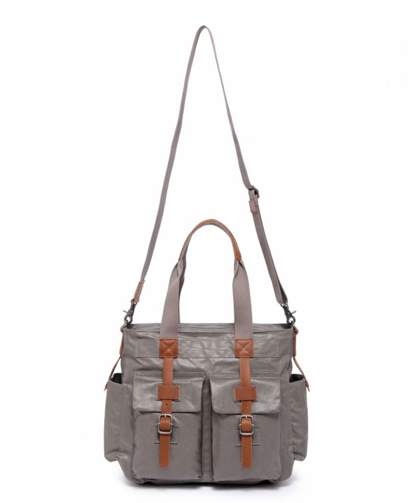 Urban Light Coated Canvas Tote Bag