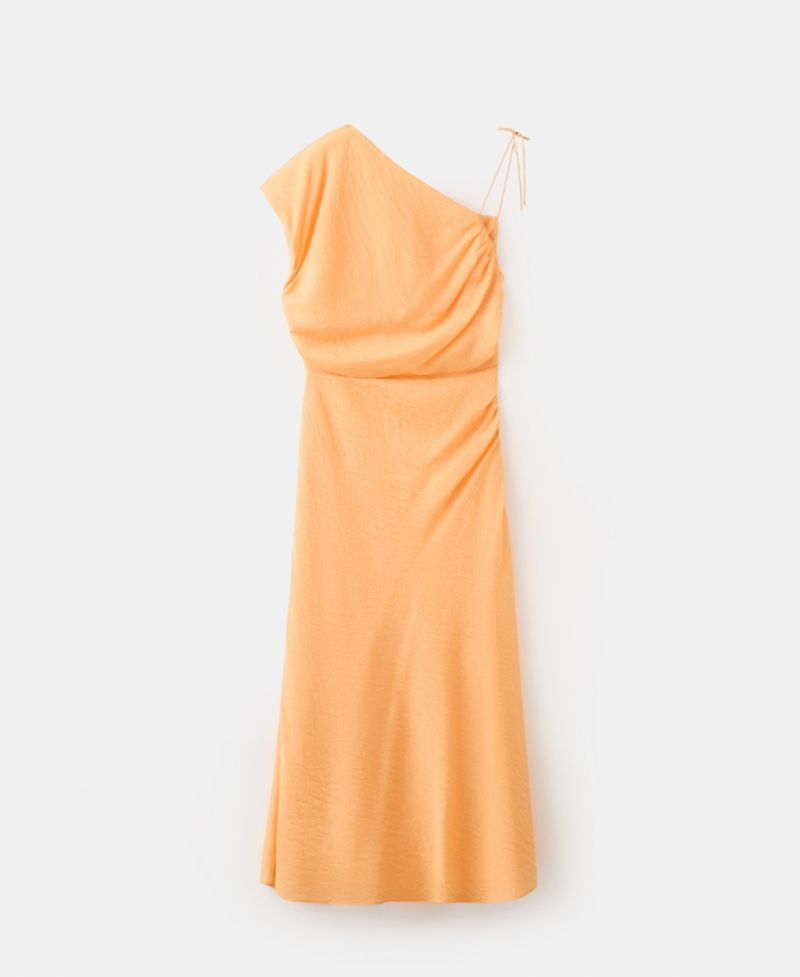 Women's Asymmetrical Bow Detail Dress
