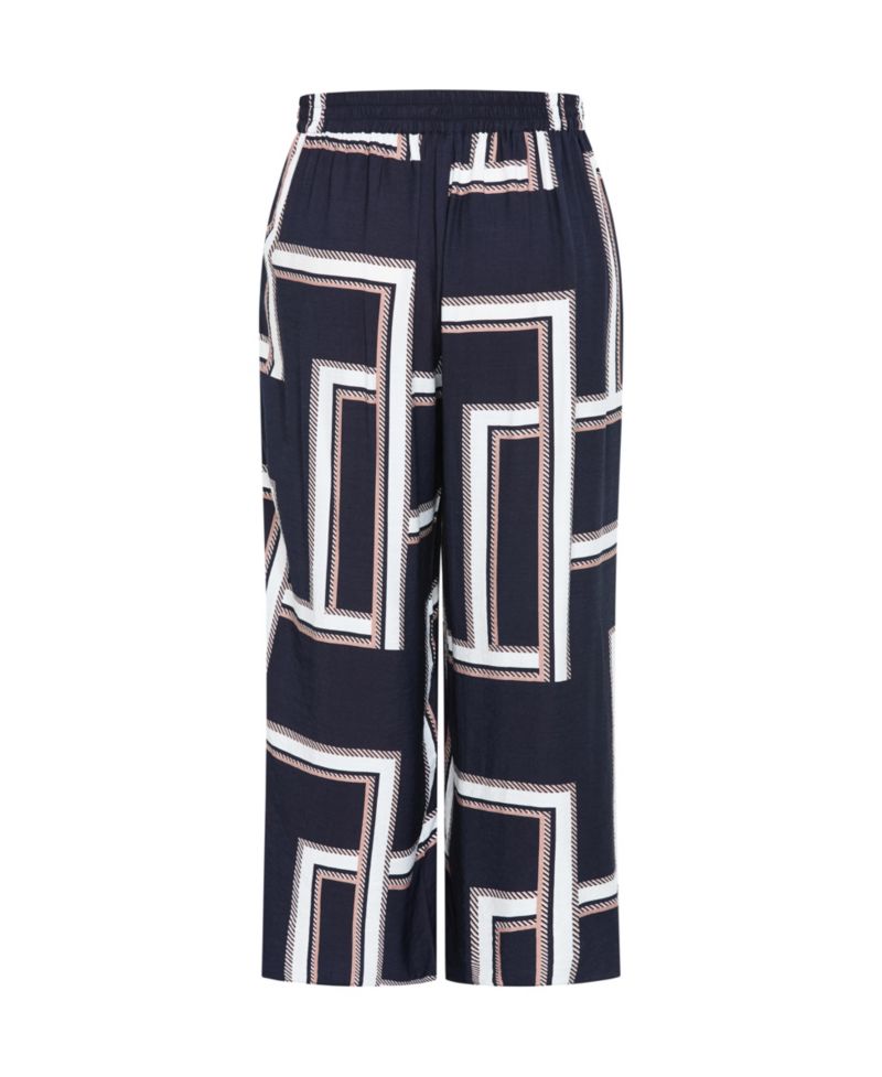 Women's Hallie Print Wide Leg Pant