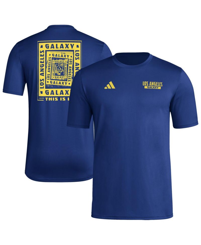 Men's Navy LA Galaxy Local Wrap T-Shirt