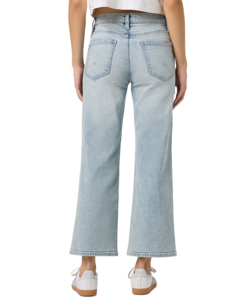 Women's Rosalie Wide-Leg High-Waisted Cropped Jeans