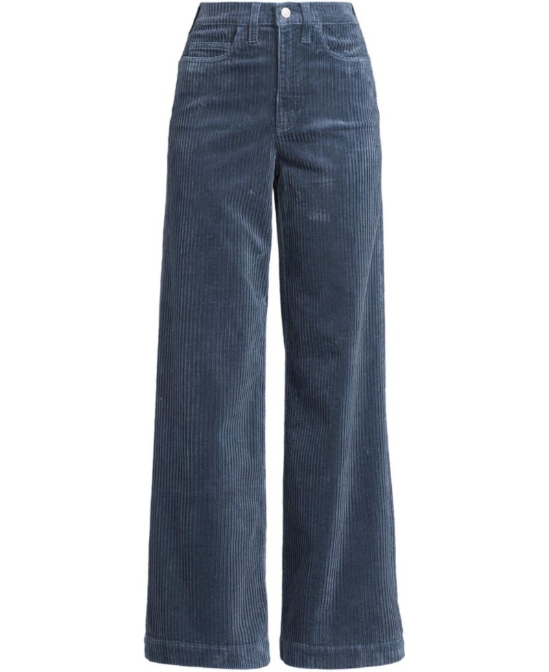 Women's High Rise Wide Leg Corduroy Pants