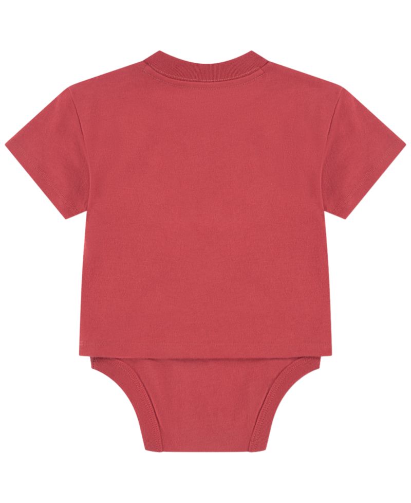 Baby Boys' Y2K Crest Twofer Short-Sleeve Bodysuit