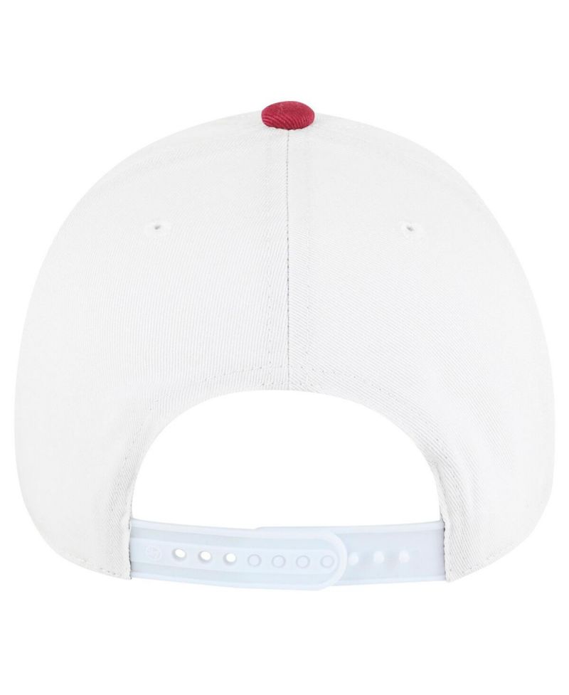 Men's White Arizona State Sun Devils Gridiron Clean Up Adjustable Hat