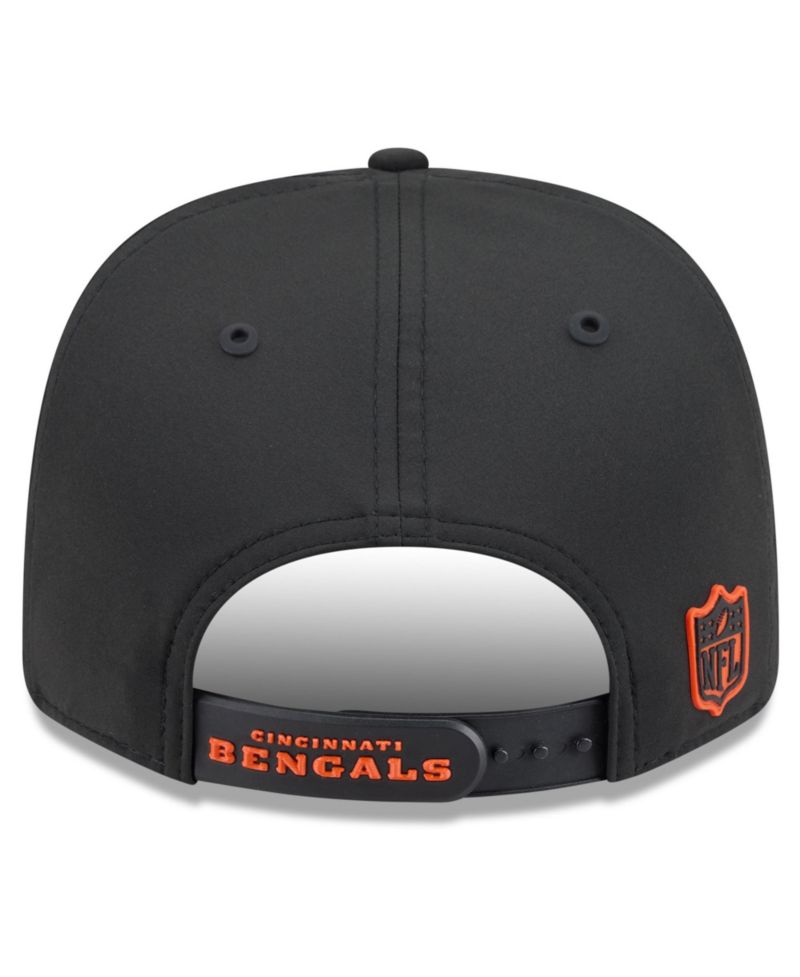 Men's Black Cincinnati Bengals 2026 Sideline 9SEVENTY Adjustable Hat