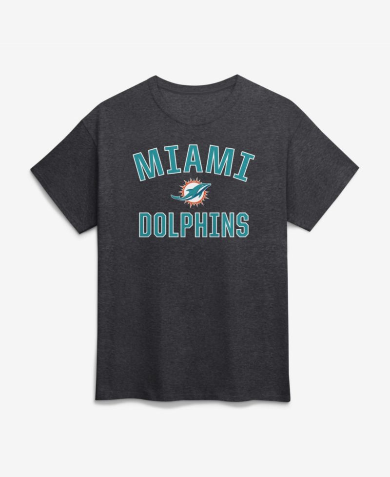 Men's Miami Dolphins Classic-Fit Crewneck T-Shirt