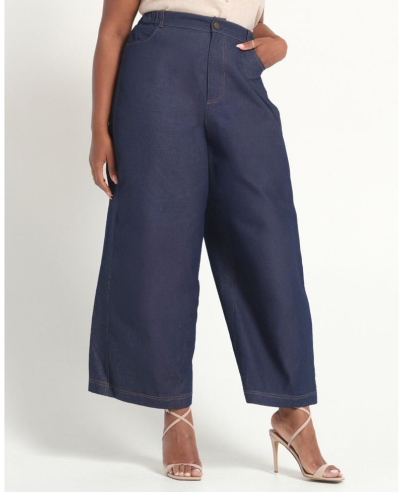 Women's Dakota High Rise Wide-Leg Denim Jean