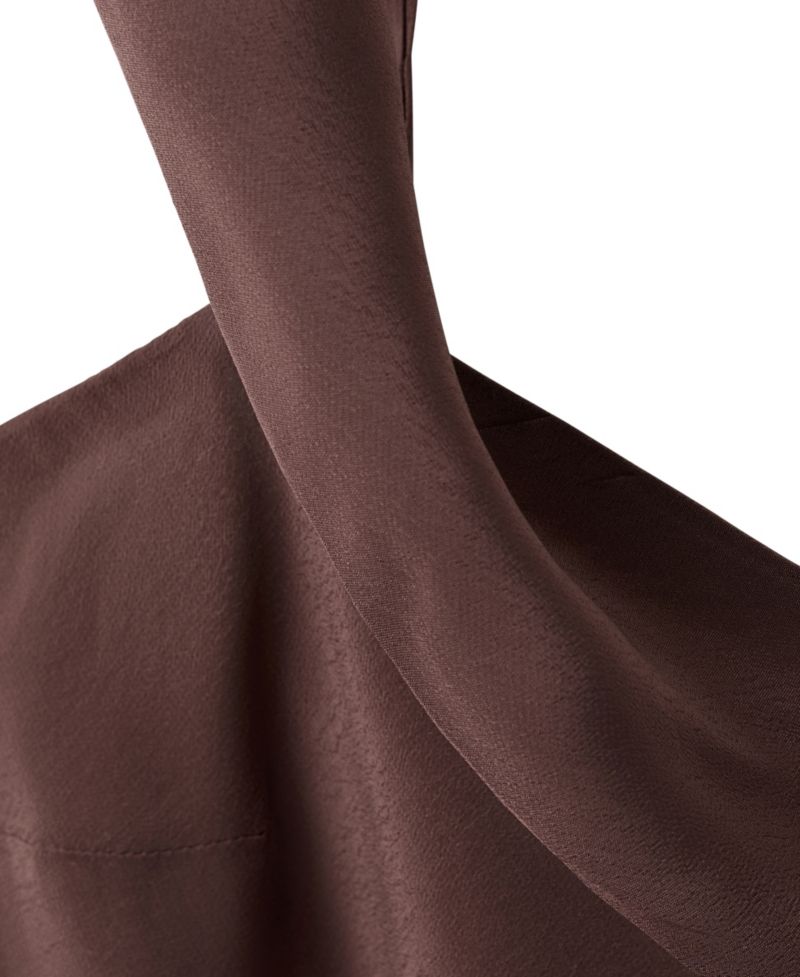 Women's One-Shoulder Sleeveless Ruffle Viscose Top