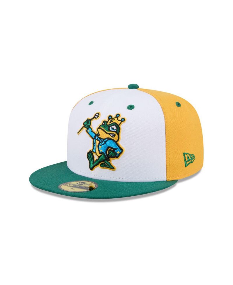 Men's Gold Fredericksburg Nationals Theme Nights 59FIFTY Fitted Hat