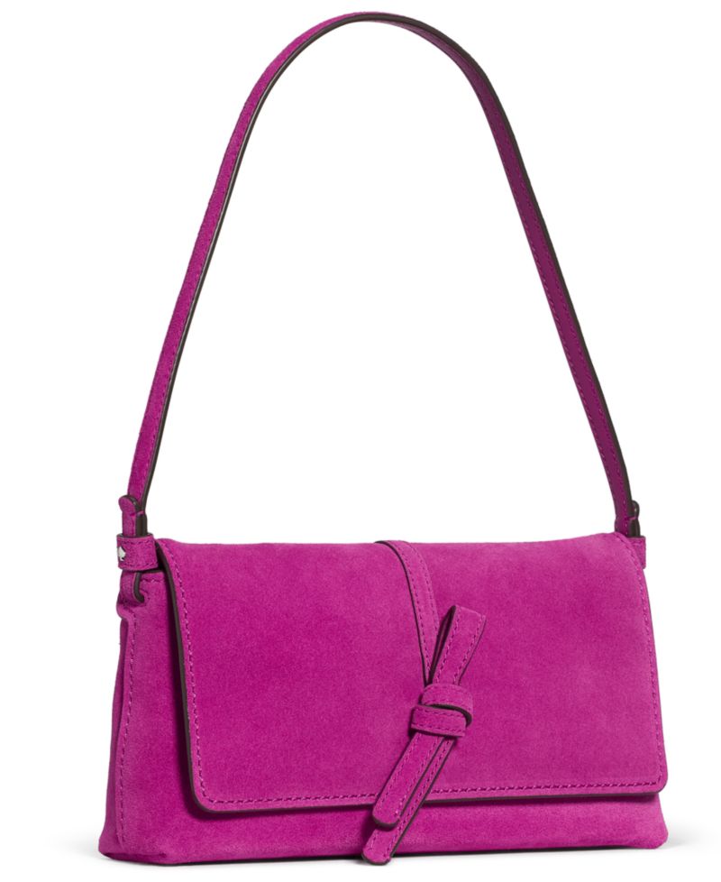 Loop Suede Small Shoulder Bag
