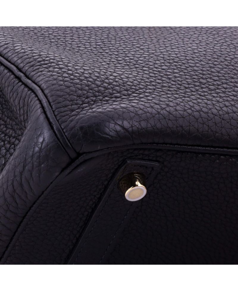 Birkin 30 Handbag Black Togo with Gold Hardware