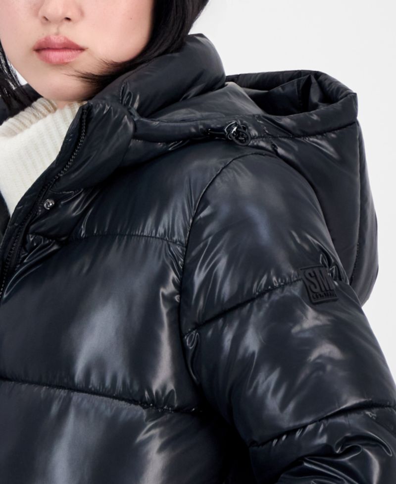 Women's Hooded Short Quilted Puffer Coat